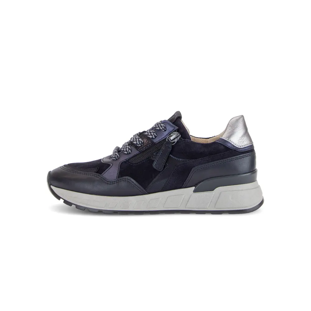 Women's Sneakers Gabor Velour/Foulard/Met.