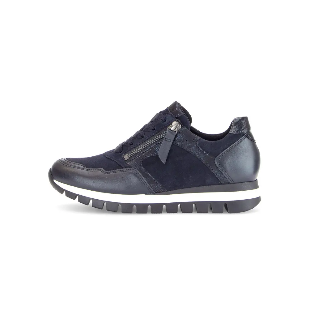 Women's Sneakers Gabor Samt/Foulard/Lack K.