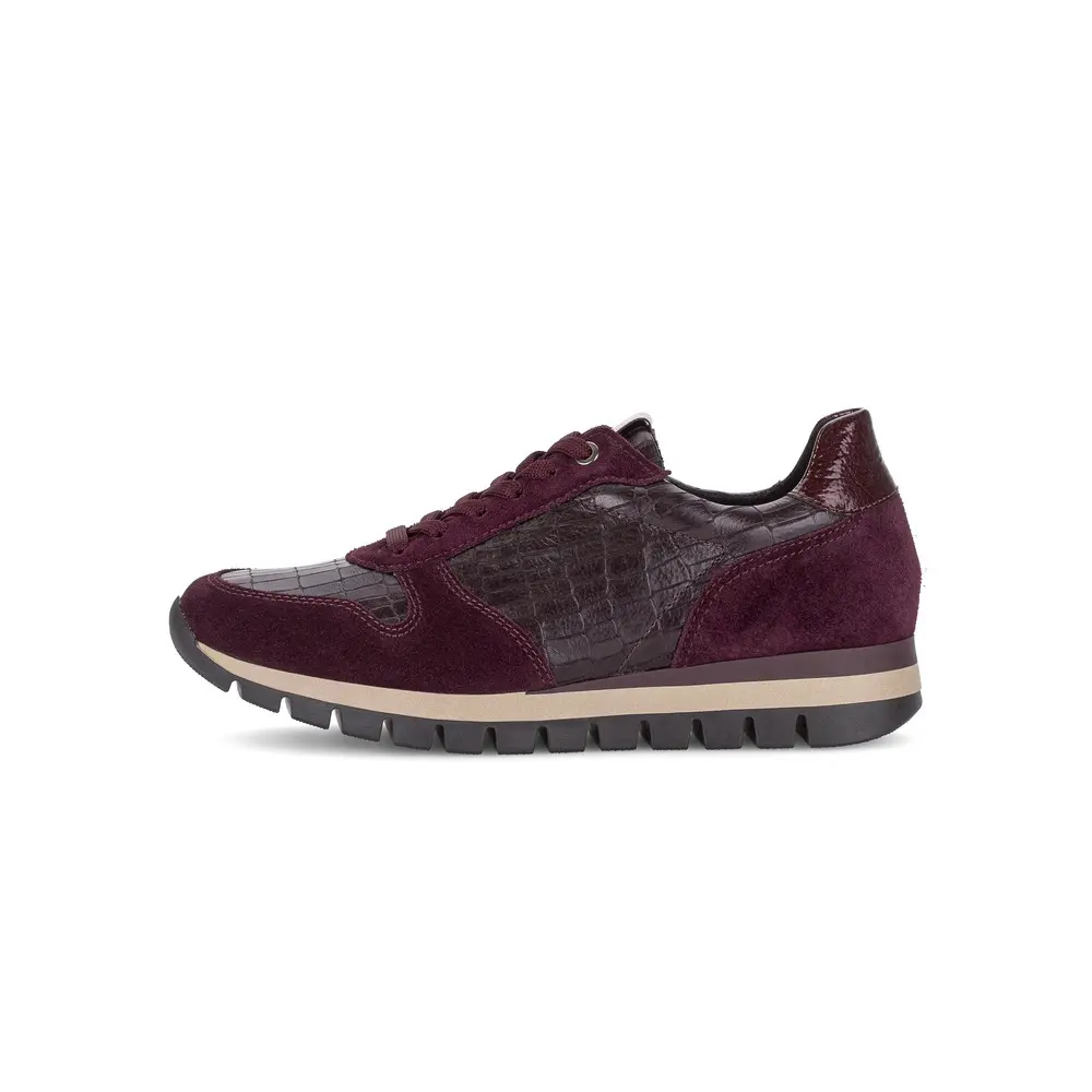 Sneakers da donna  Kroko/Velour/Lack