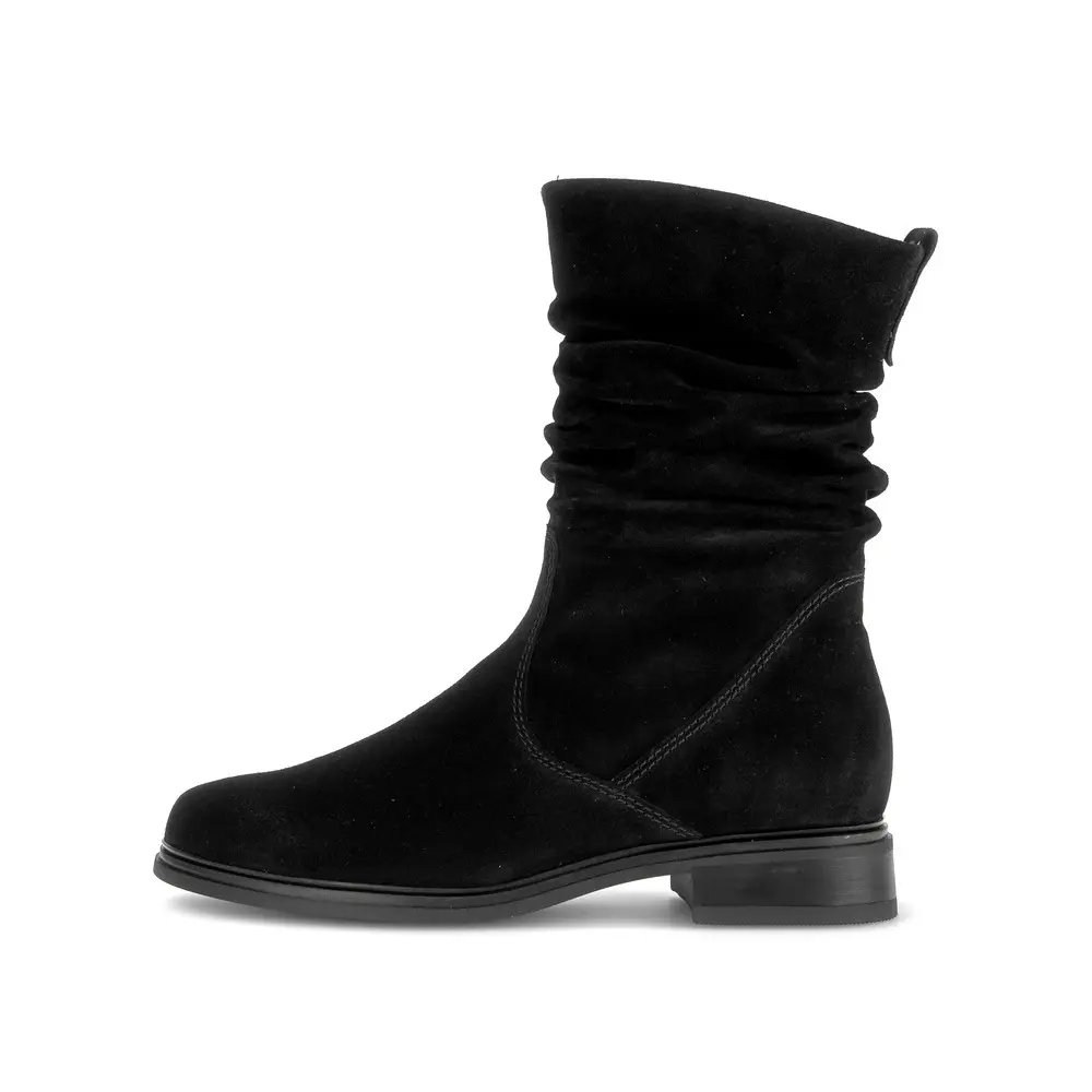 Pleated Ankle Boots Women Gabor Dreamvelour