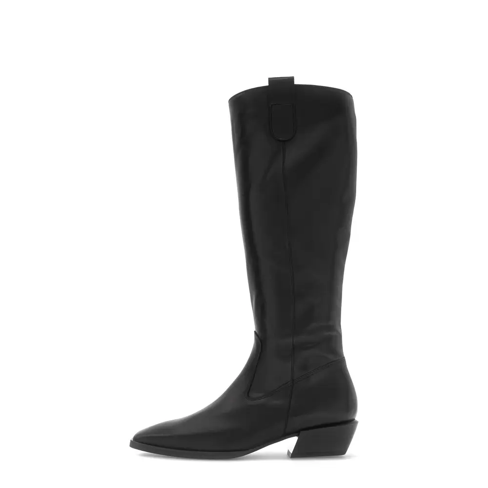 Stivali da equitazione con tacco basso donna  Foulardcalf