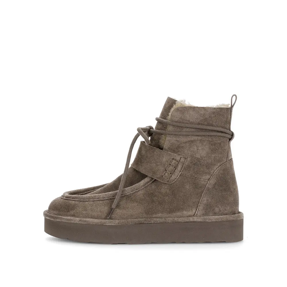 Women's Lined And Warm Winter Ankle Boots Gabor Dreamvelour