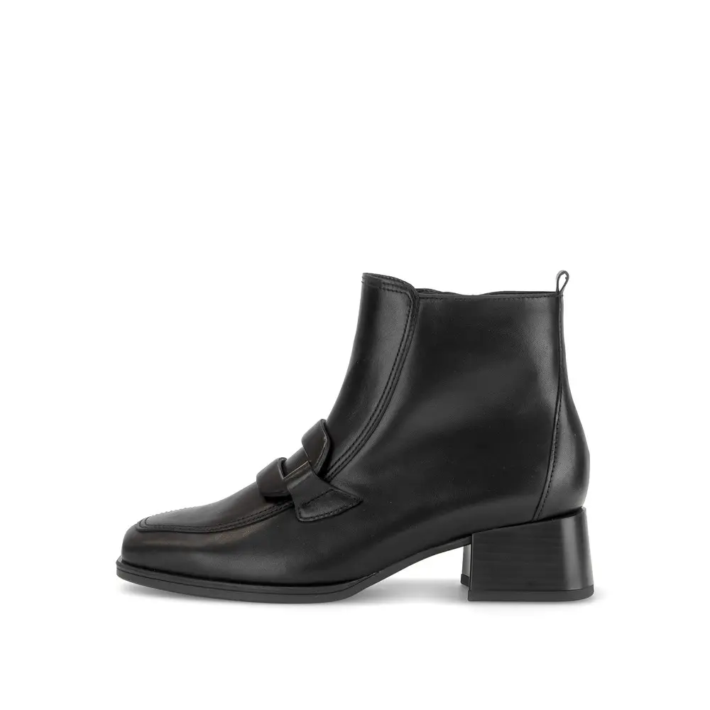 Elegant Heeled Ankle Boots Women Gabor Foulardcalf