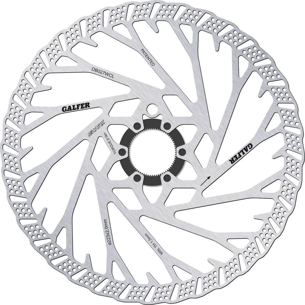 Velo Store - UK Brake disc Galfer Bike Wave Shark Center Lock | Extra 10% off with Subscription, Postage £16.79 to UK Fedex.