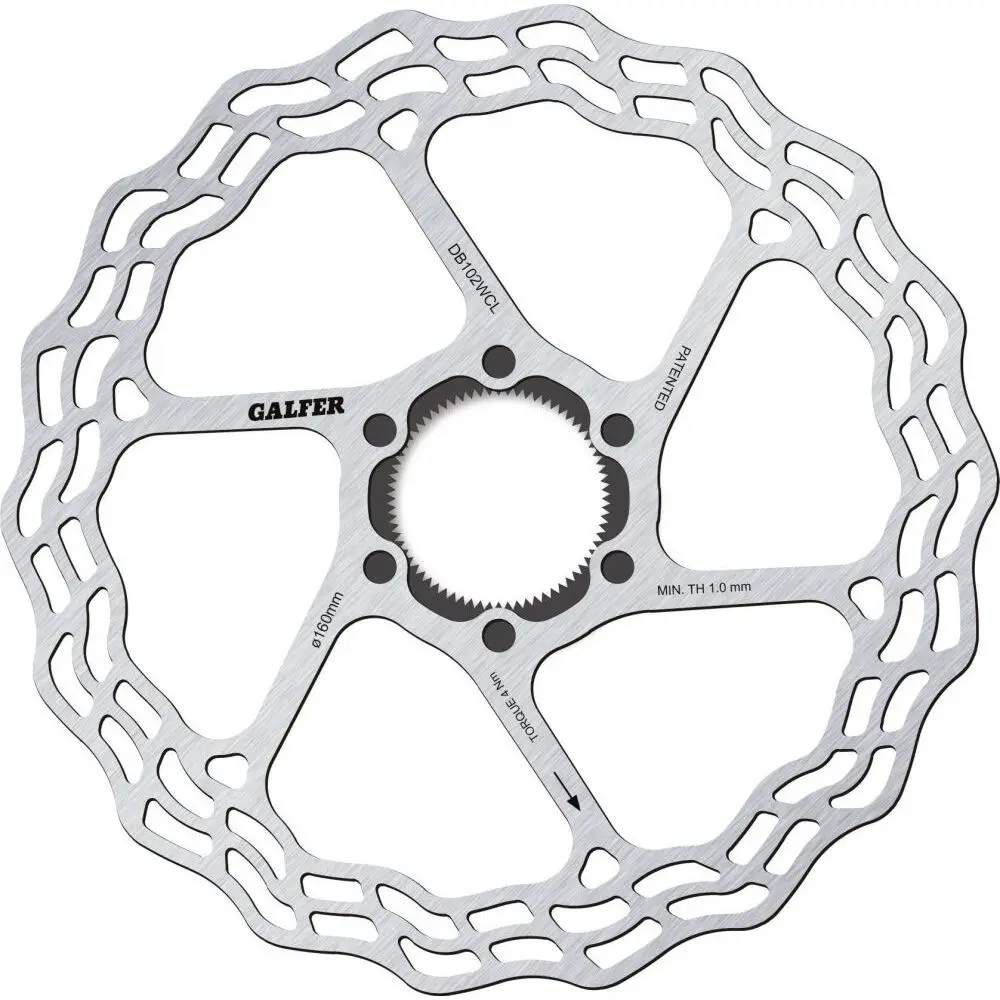 Velo Store - UK Road brake disc Galfer Bike Wave Center Lock | Extra 10% off with Subscription, Postage £16.79 to UK Fedex.