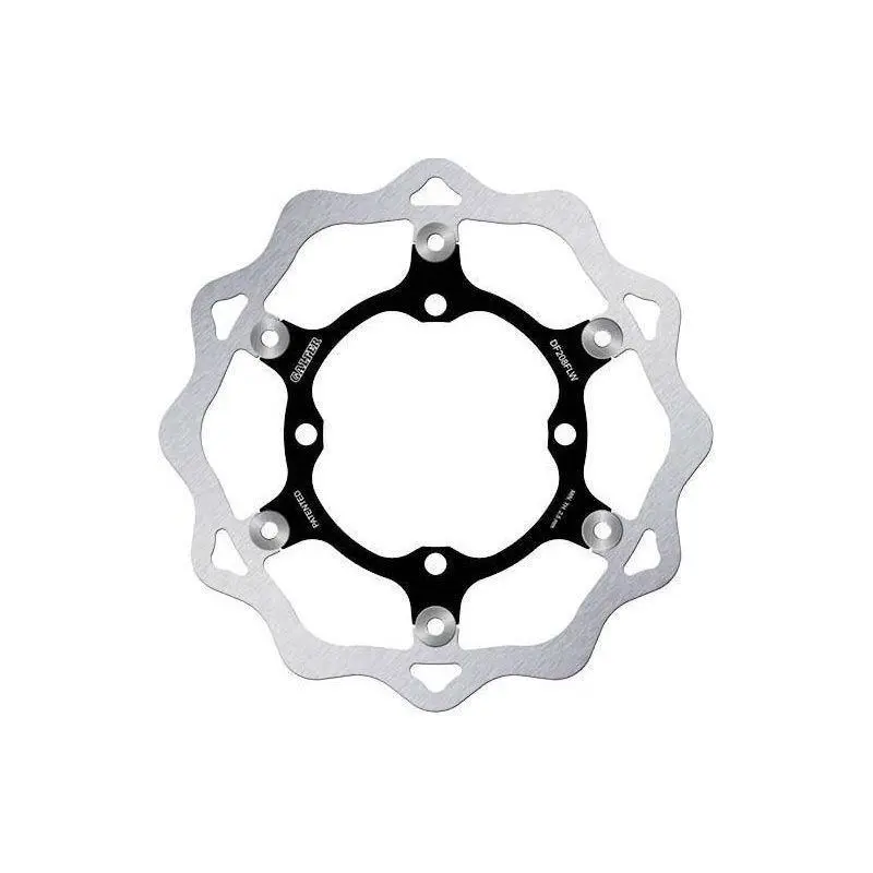 Schwimmende vordere Motorradbremsscheibe Galfer Wave