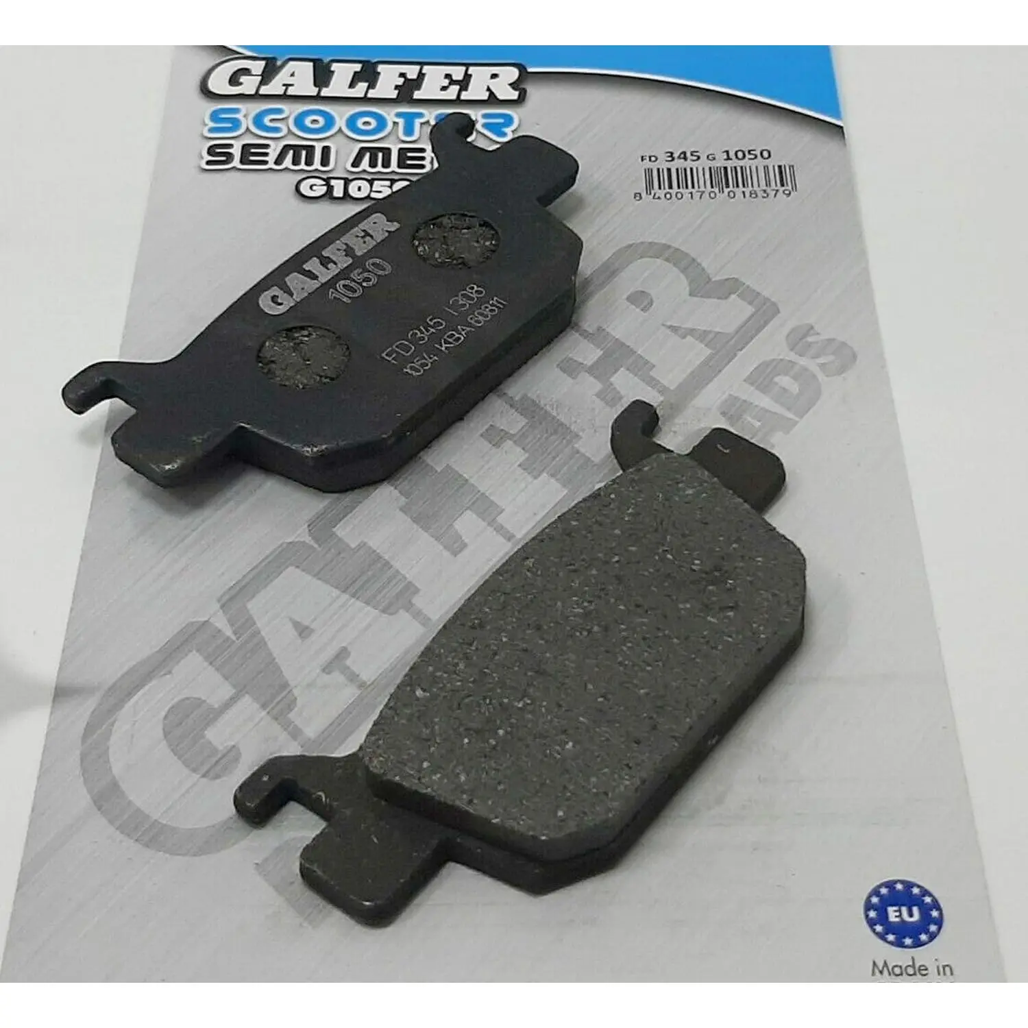 Motorrad-Bremsbelag aus Halbmetall Galfer G1050 FD345