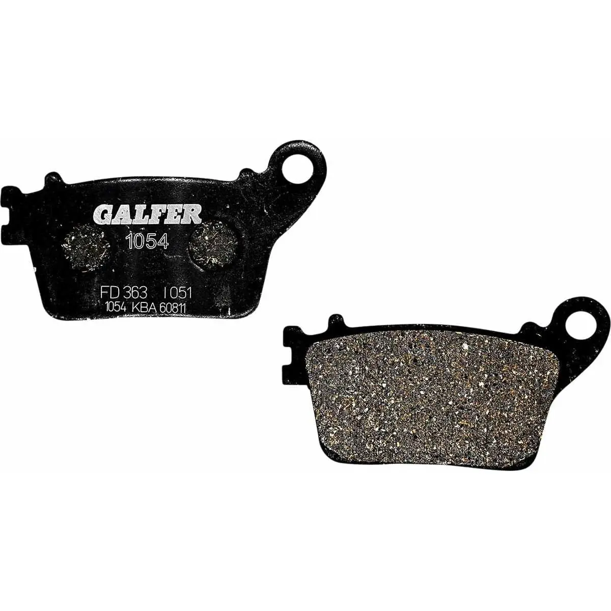 Organischer Bremsbelag Semi Metal Galfer G1054 Fd363 R6 2017-