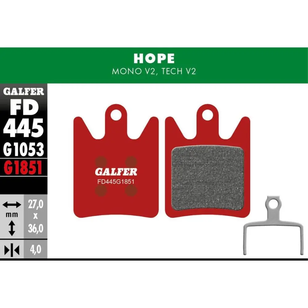 Bremsbelag Galfer Hope Mono V2, Tech V2