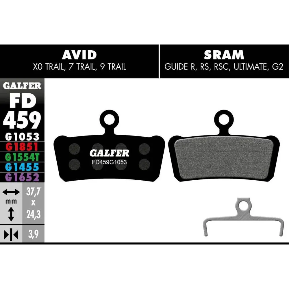 Bremsbelag Galfer Avid X0