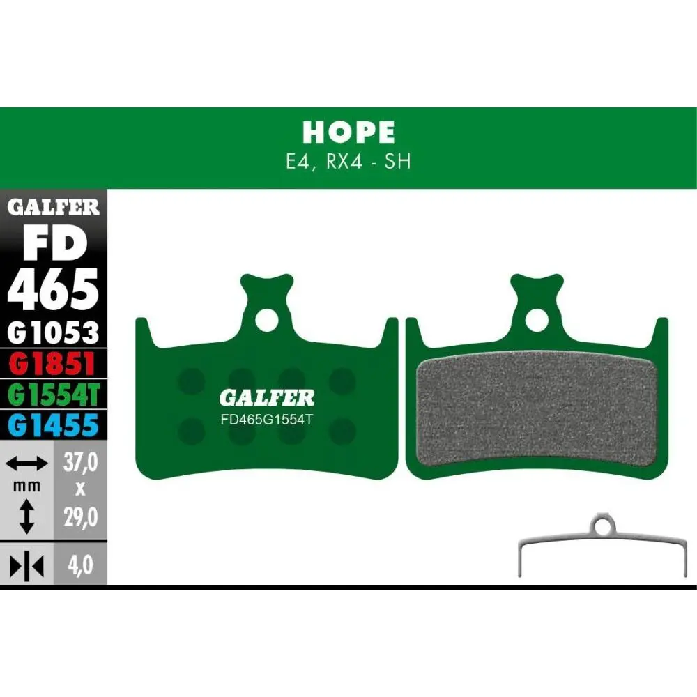 Bremsbelag Galfer Hope E4