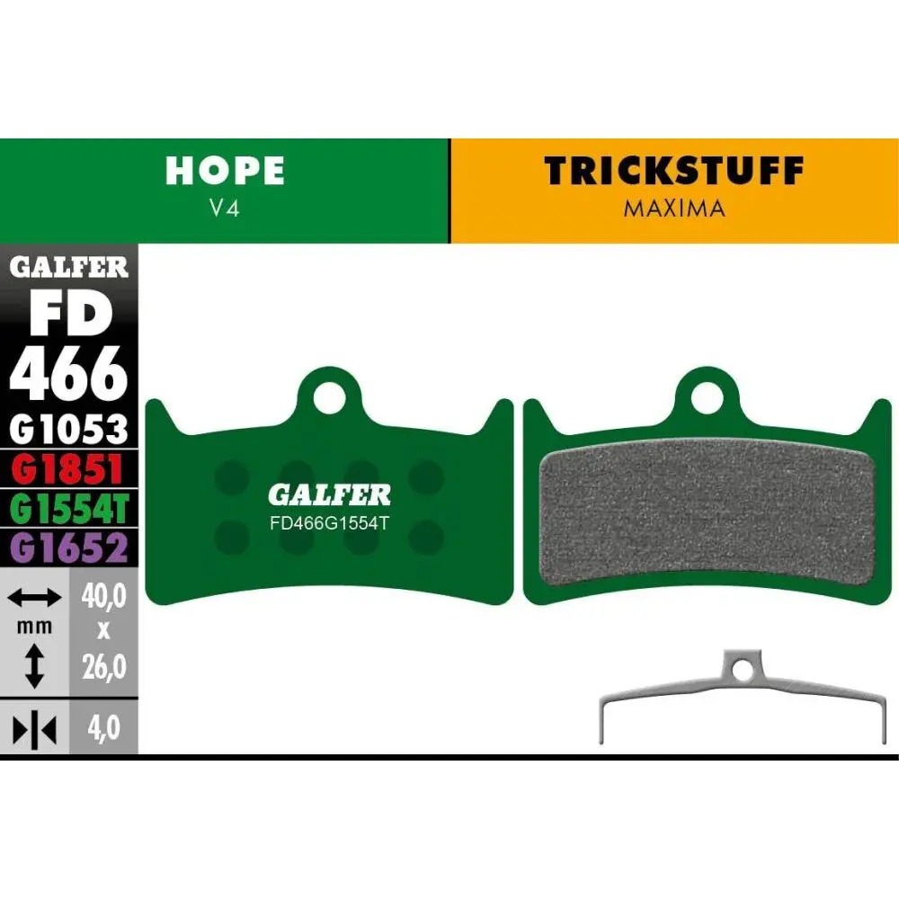 Bremsbelag Galfer Hope V4