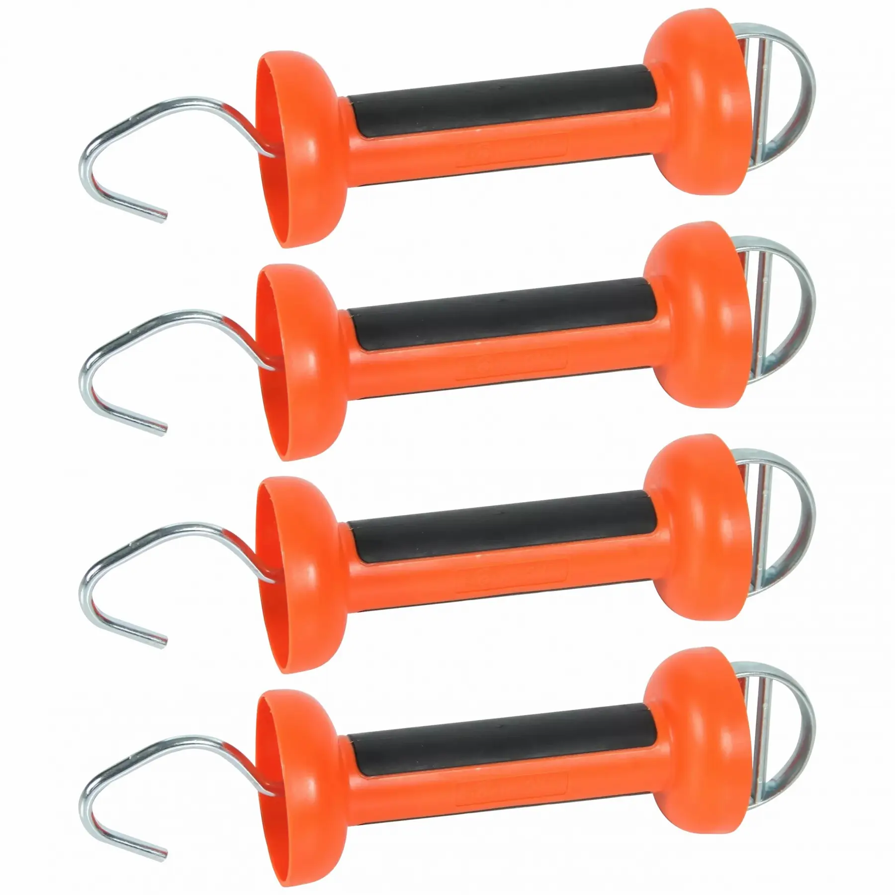 Gallagher Orange Bi-Material Stainless Steel Ribbon Handle (X4)