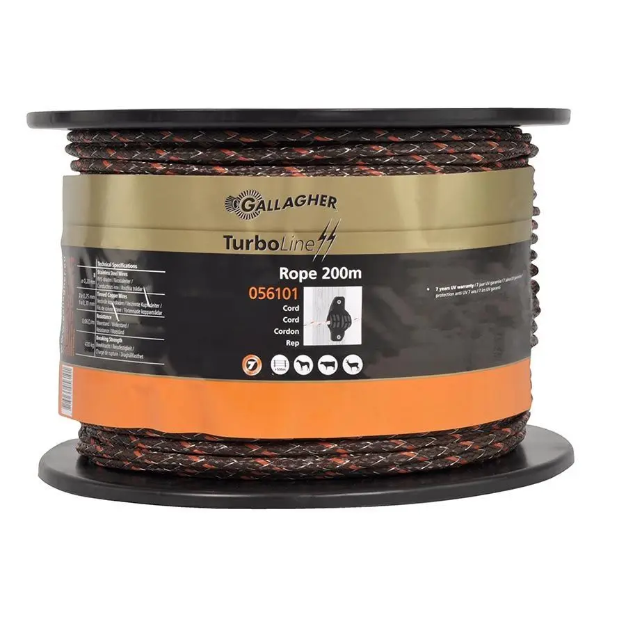 Gallagher Marron Fence Cord Turboline