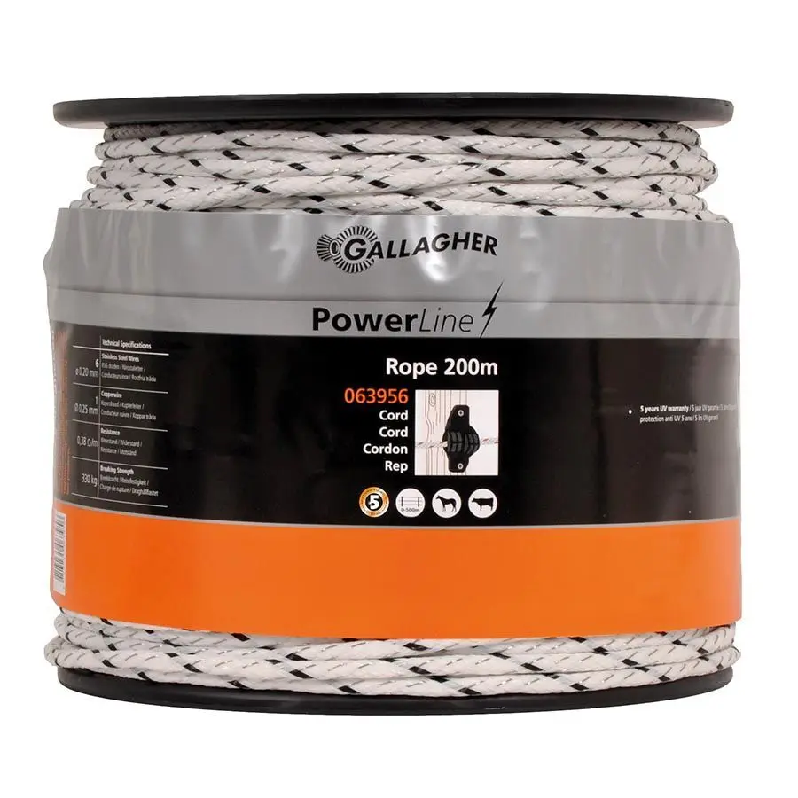 Gallagher Blanc Fence Cord Powerline