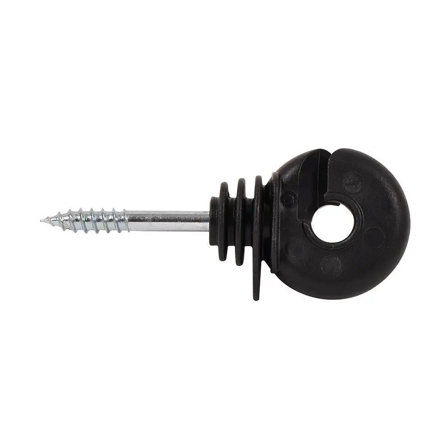 Gallagher Noir Insulators For Electric Fence With Wooden Screws
