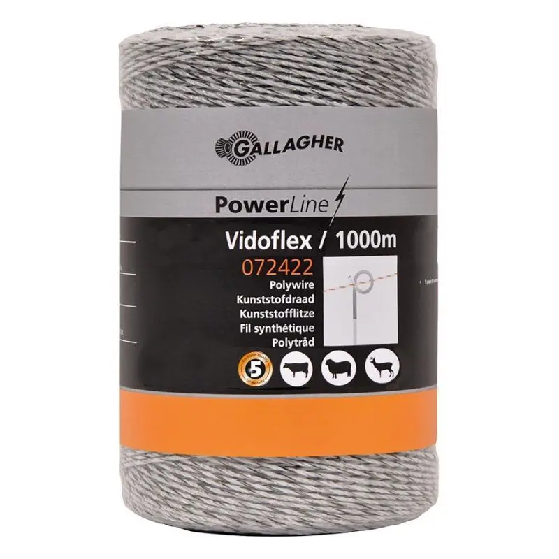 Gallagher Blanc Wire Vidoflex Powerline