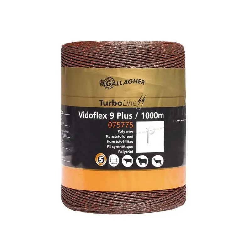 Gallagher Marron Wire Vidoflex Turboline Plus