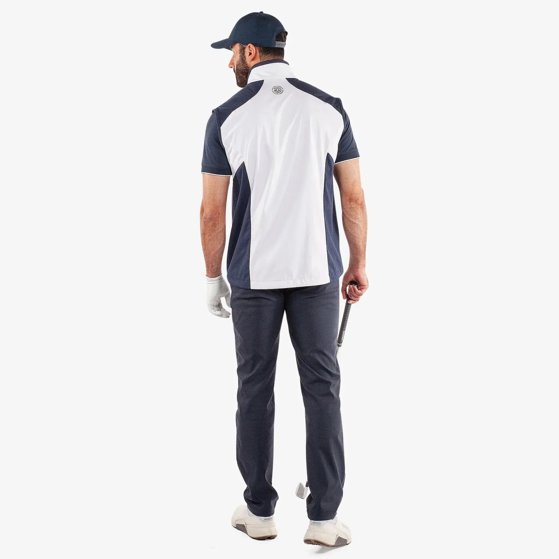 Gilet Zippé Intégral Homme Galvin Green - Blanc/marine/rouge, Taille M, Neuf
