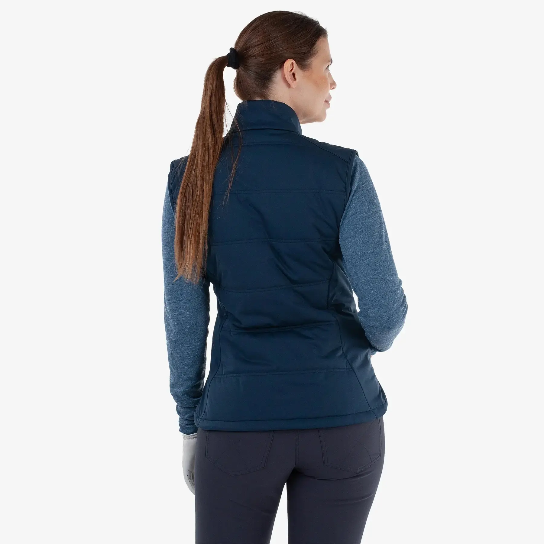 Gilet Coupe-vent Galvin Green Pour Femme - Taille L, Gris, Bodywarmer - Occasion TB