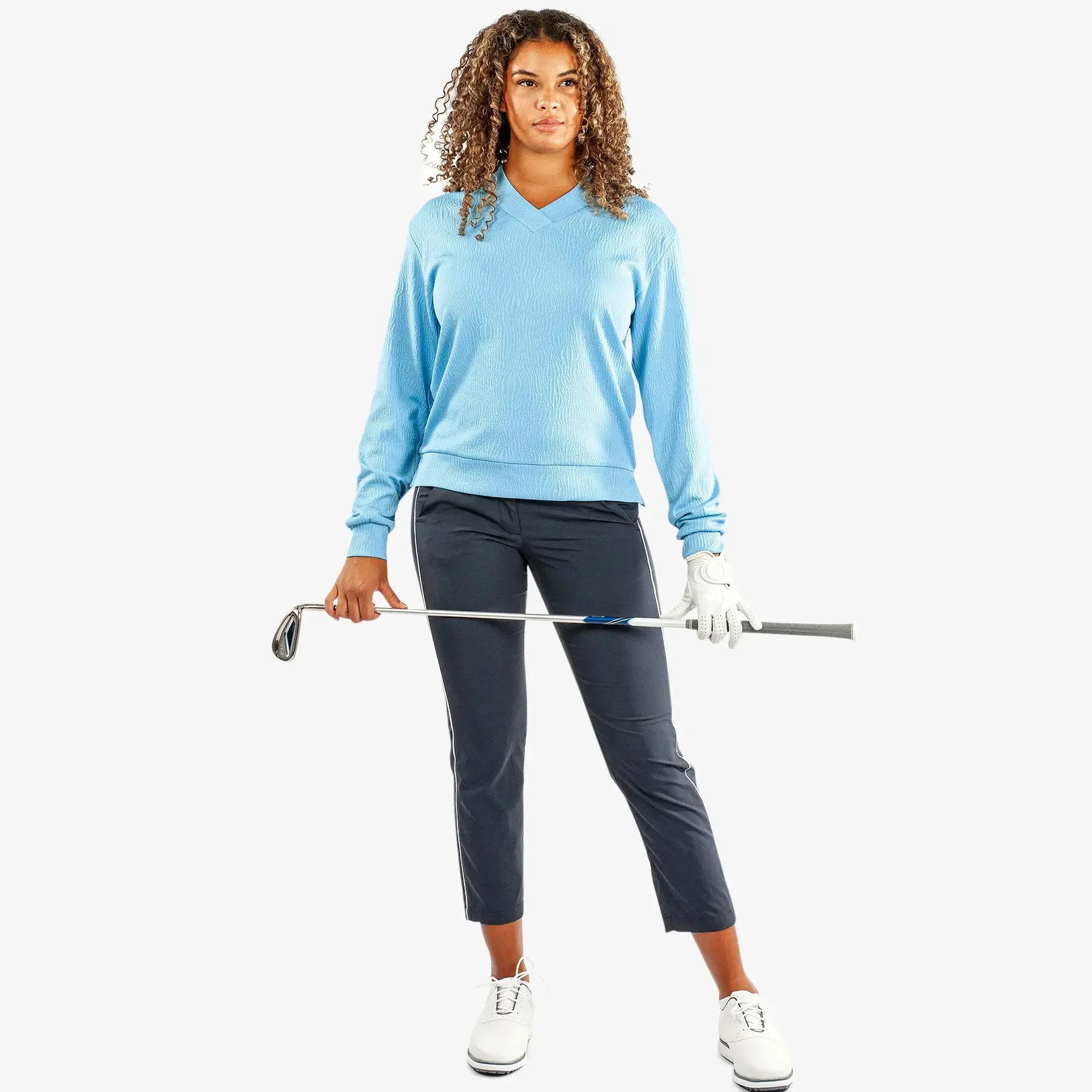 Galvin Green Donya Sweatshirt Femme Marine Moyen - Porté Une Fois Galvin Green Donya Sweatshirt Femme Marine Moyen - Porté Une Fois