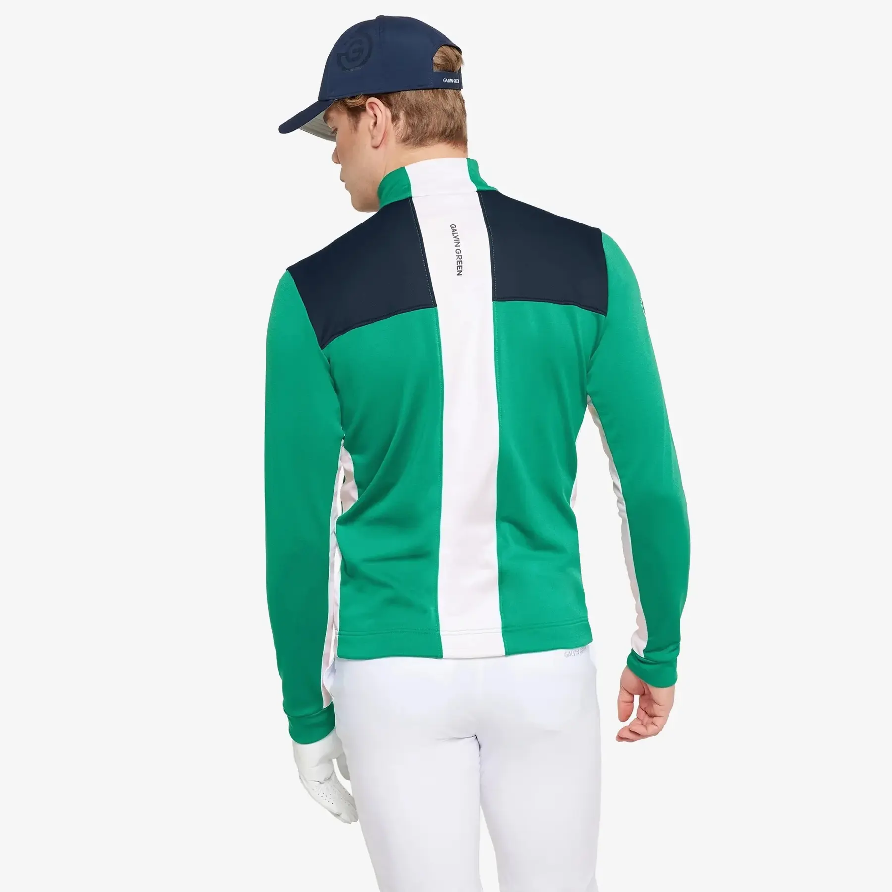 Veste Galvin Green Verte Windstopper Pour Golf - Taille XL, Mi-zippée