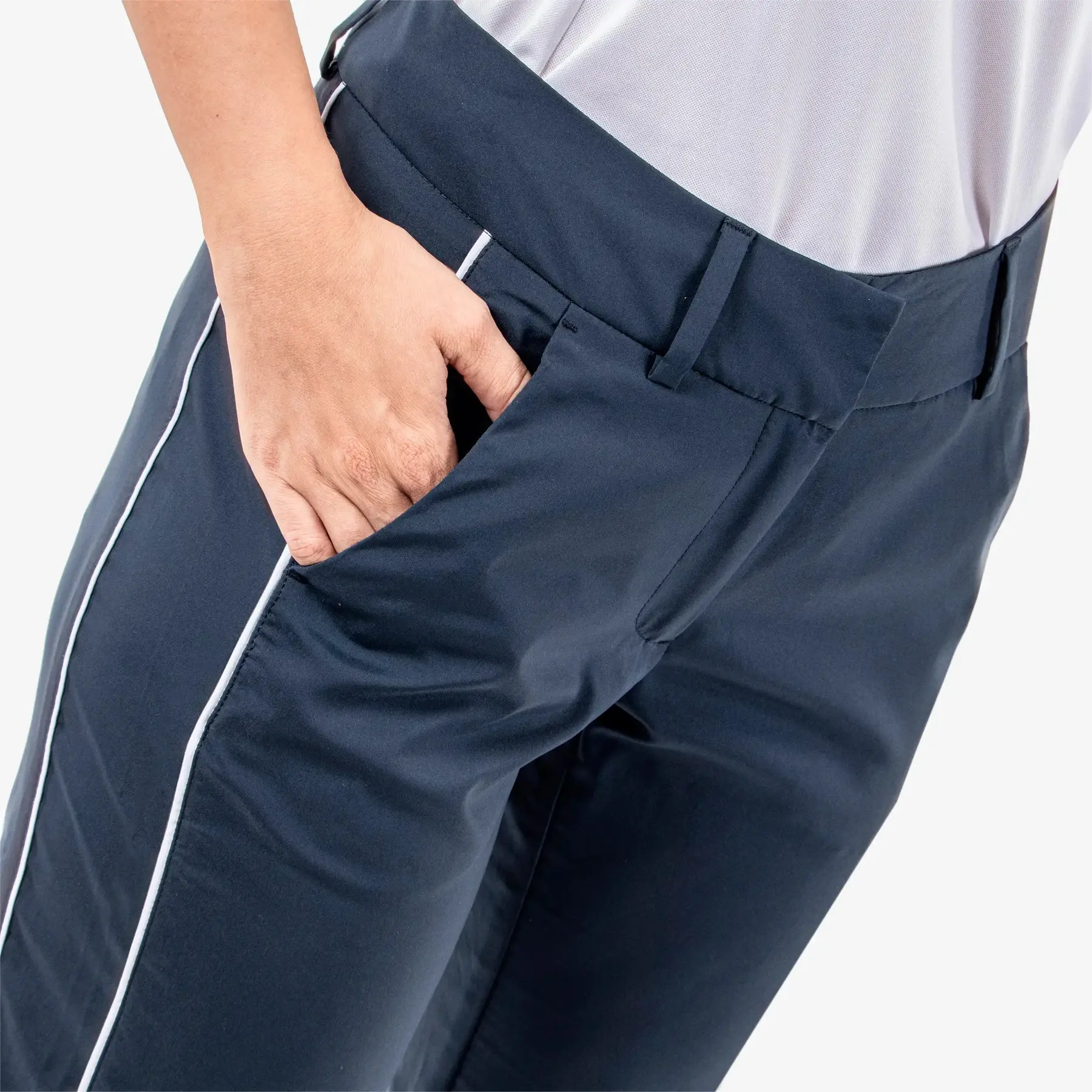 Pantalon 7/8 Stretch Vert Toni Femme - 2066330-vert00 | Modz Pantalon 7/8 Stretch Vert Toni Femme - 2066330-vert00 | Modz