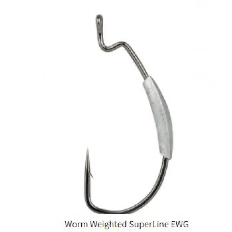 Set mit 5 Angelhaken Gamakatsu SuperLine EWG