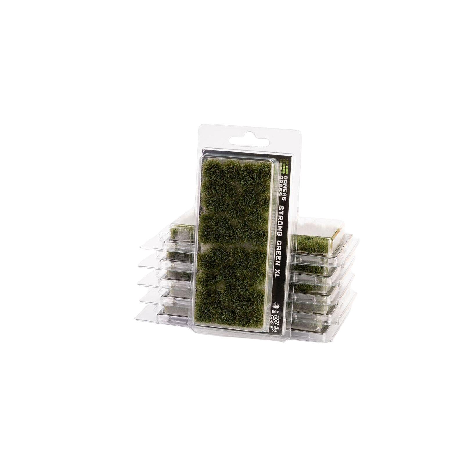 0738956787620 - Gamers Grass GG6-SGs - Strong Green 6mm Tufts (Small)