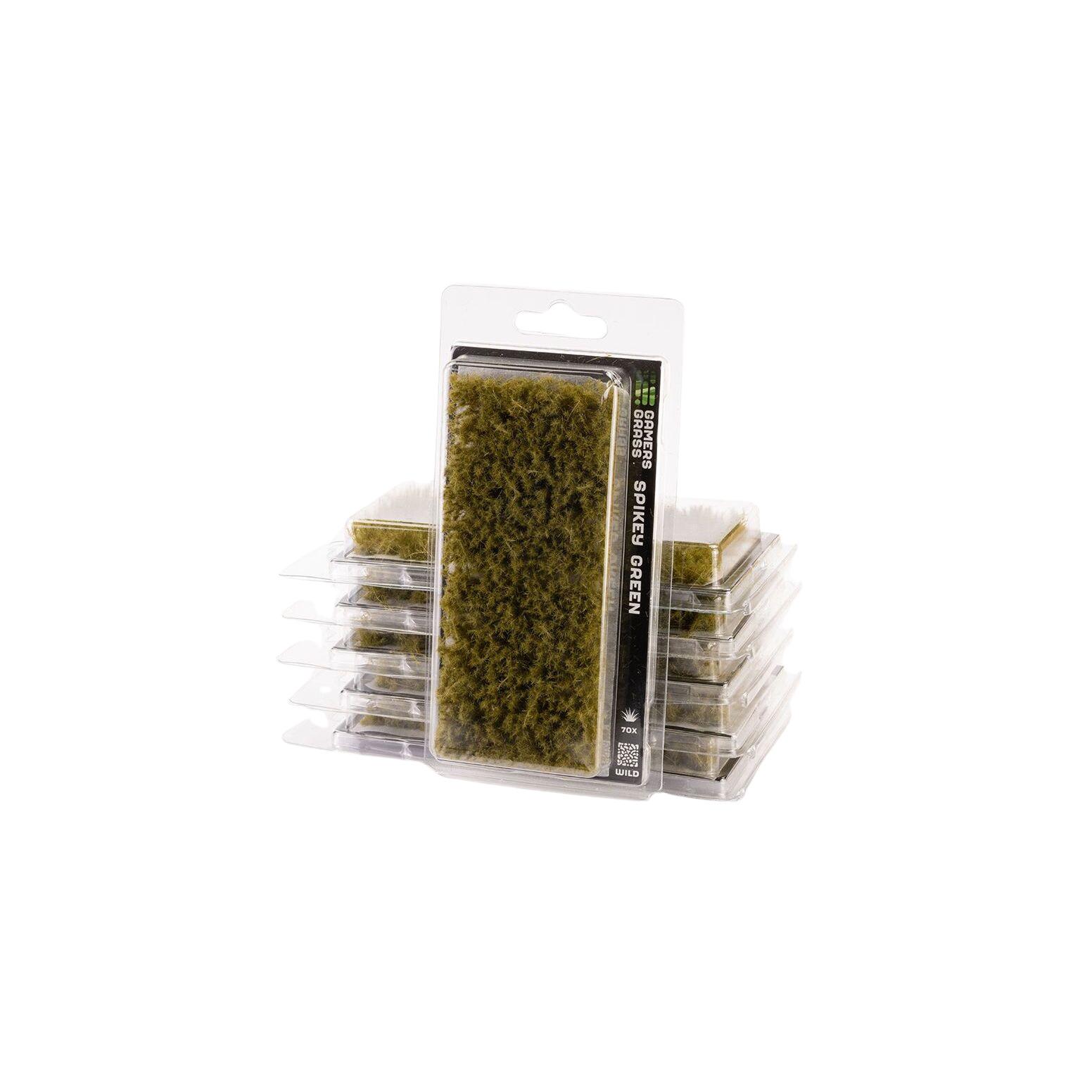 0738956788177 - Gamers Grass GGK-DG - Spikey Green 12mm (Wild)