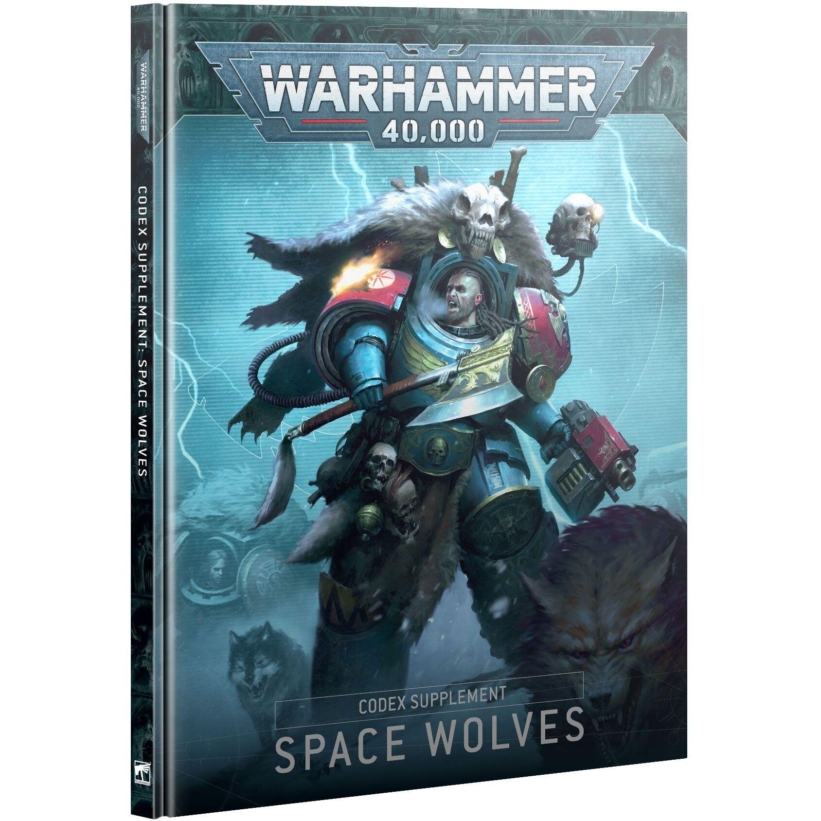 9781804575918 - Figurine Warhammer 40k - Codex V10 Space Wolves (En)