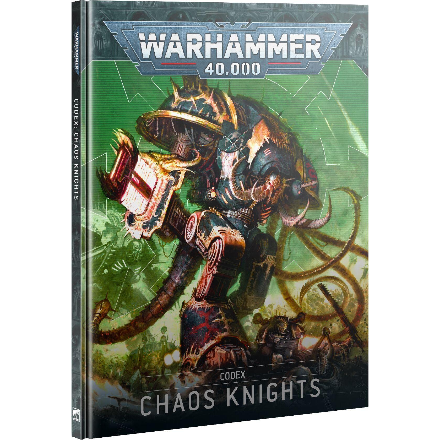 9781804574843 - Figurine Warhammer 40k - Codex V10 Chaos Knights (En)