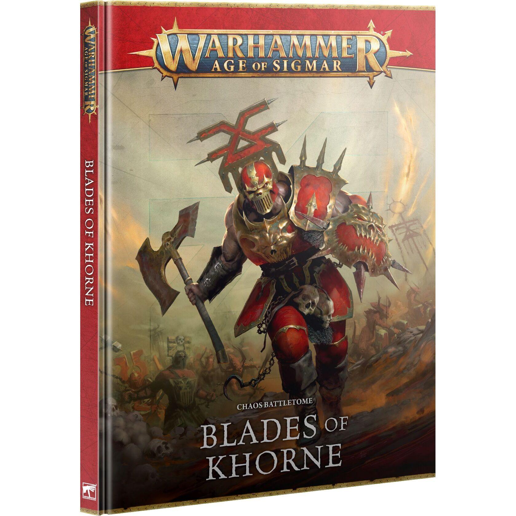 9781804576236 - Figurine Warhammer AoS - Battletome V4 Blades of Khorne (En)
