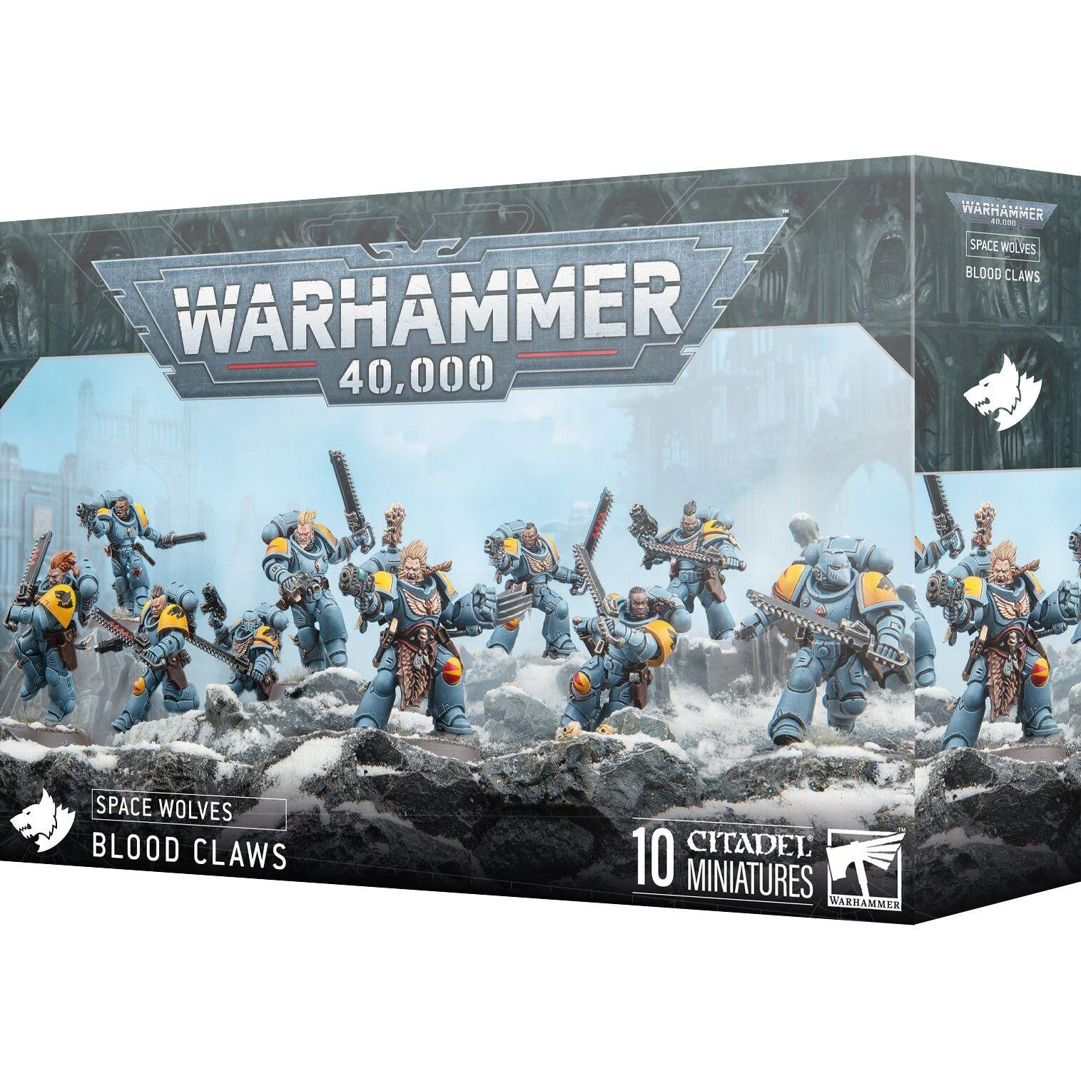 5011921244836 - Figurine Warhammer 40k - Space Wolves Griffes Sanglantes (2025)