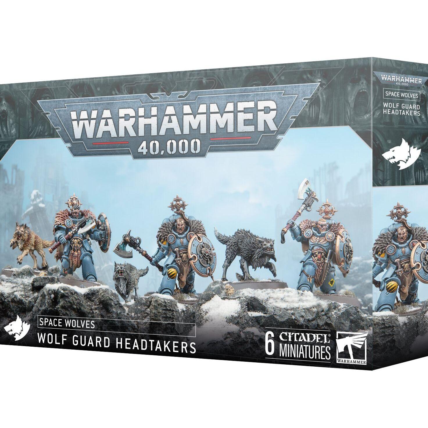 5011921247844 - Figurine Warhammer 40k - Space Wolves Preneurs de Tetes Gardes Loups (2025)