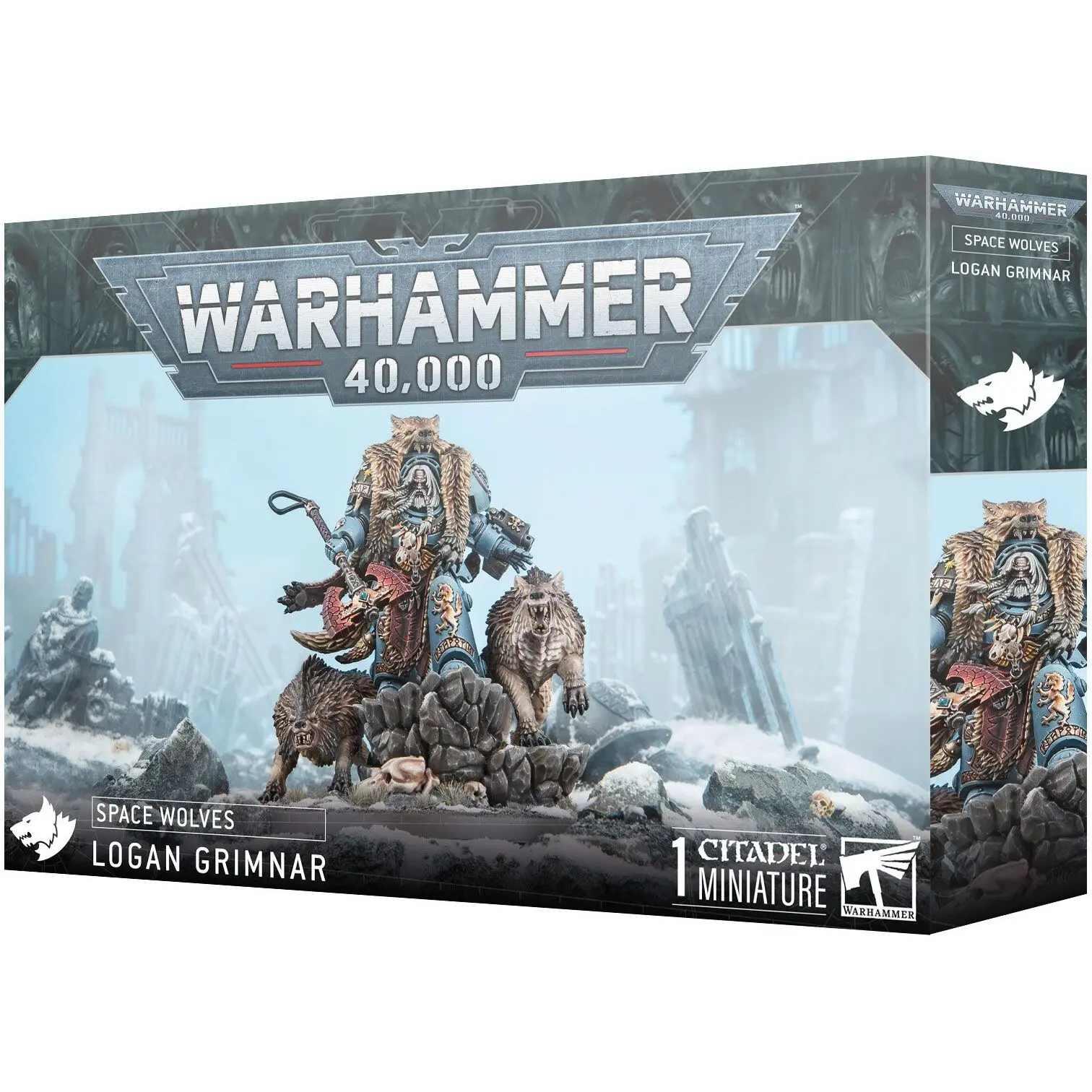 Figurine Games Workshop Warhammer 40k - Space Wolves Logan Grimnar