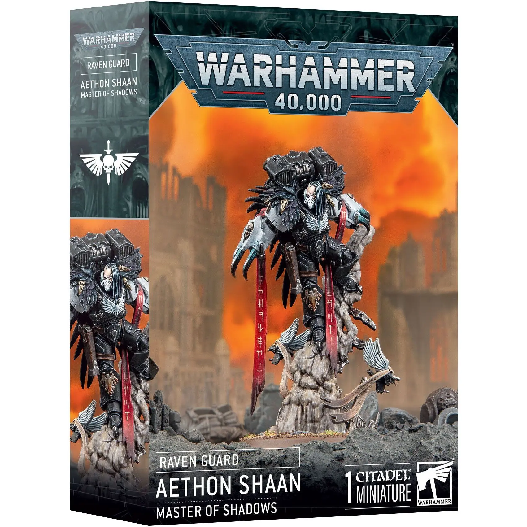 Figurine Games Workshop Warhammer 40k - Raven Guard Aethon Shaan