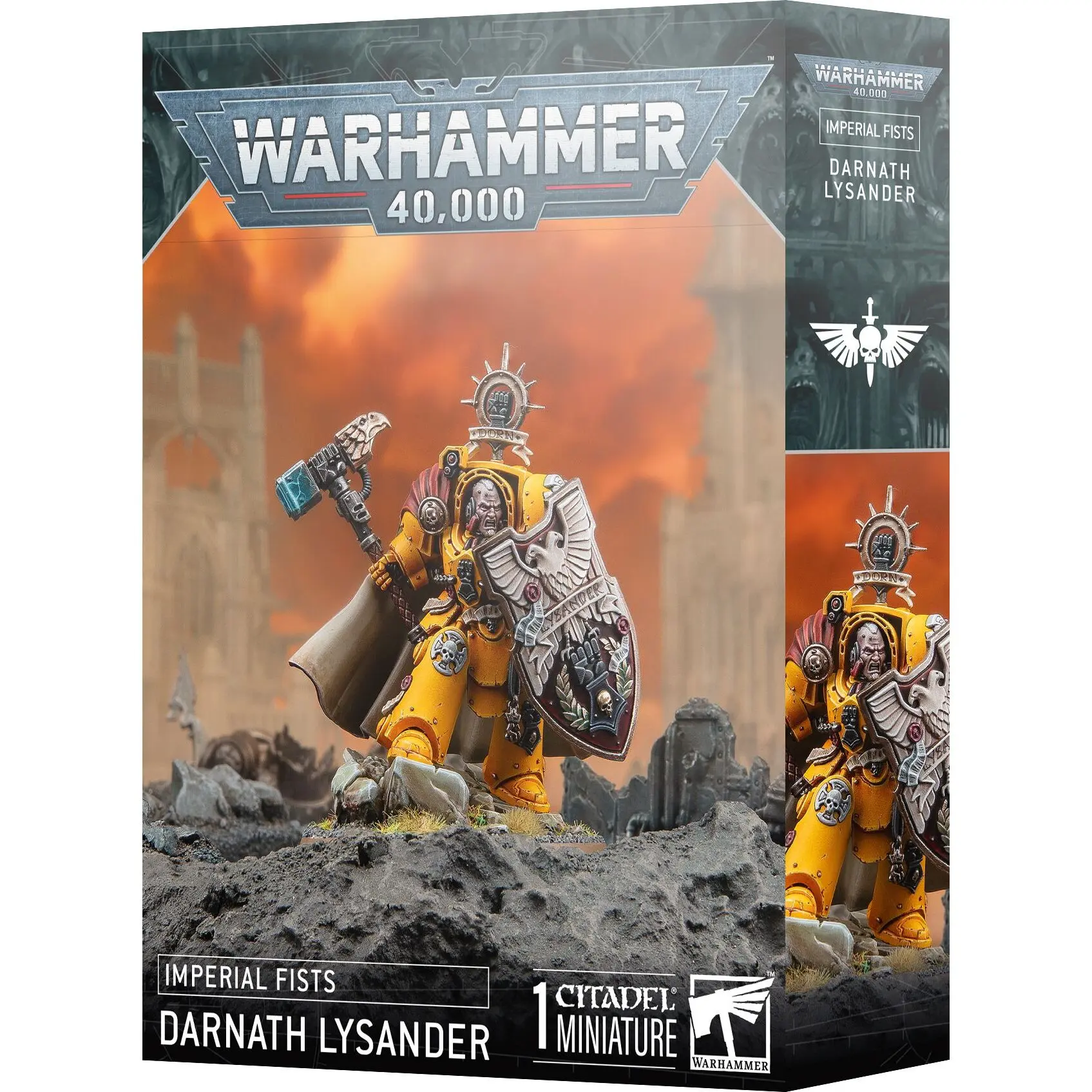 Figurine Games Workshop Warhammer 40k - Imperial Fists Darnath Lysander
