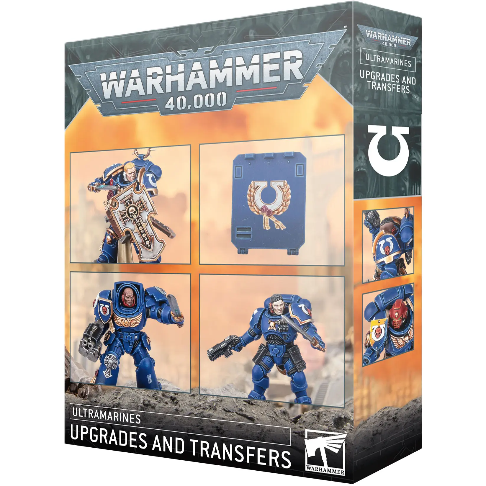Brettspiele Games Workshop Warhammer 40k - Ultramarines Améliorations et Décalcos