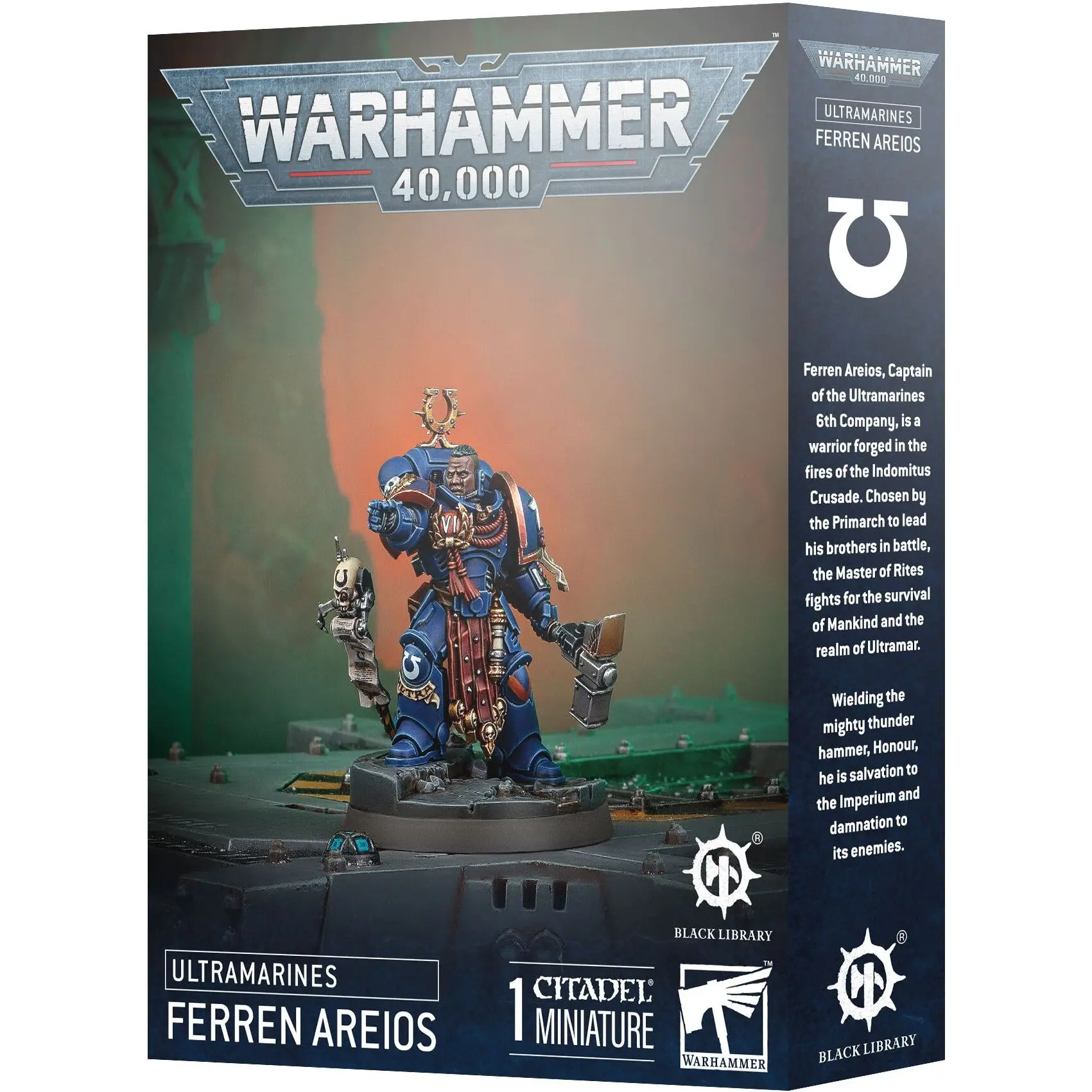 Figurine Games Workshop Warhammer 40k - Ultramarines Ferren Areios