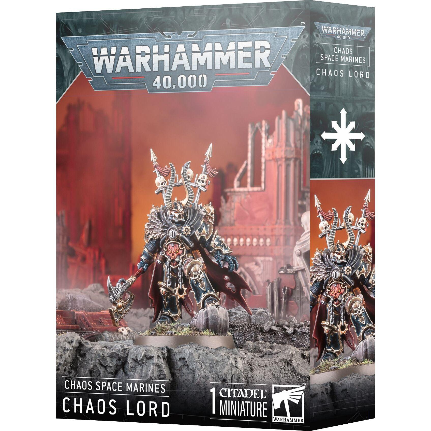 5011921225101 - Figurine Warhammer 40k - Space Marine du Chaos Seigneur du Chaos