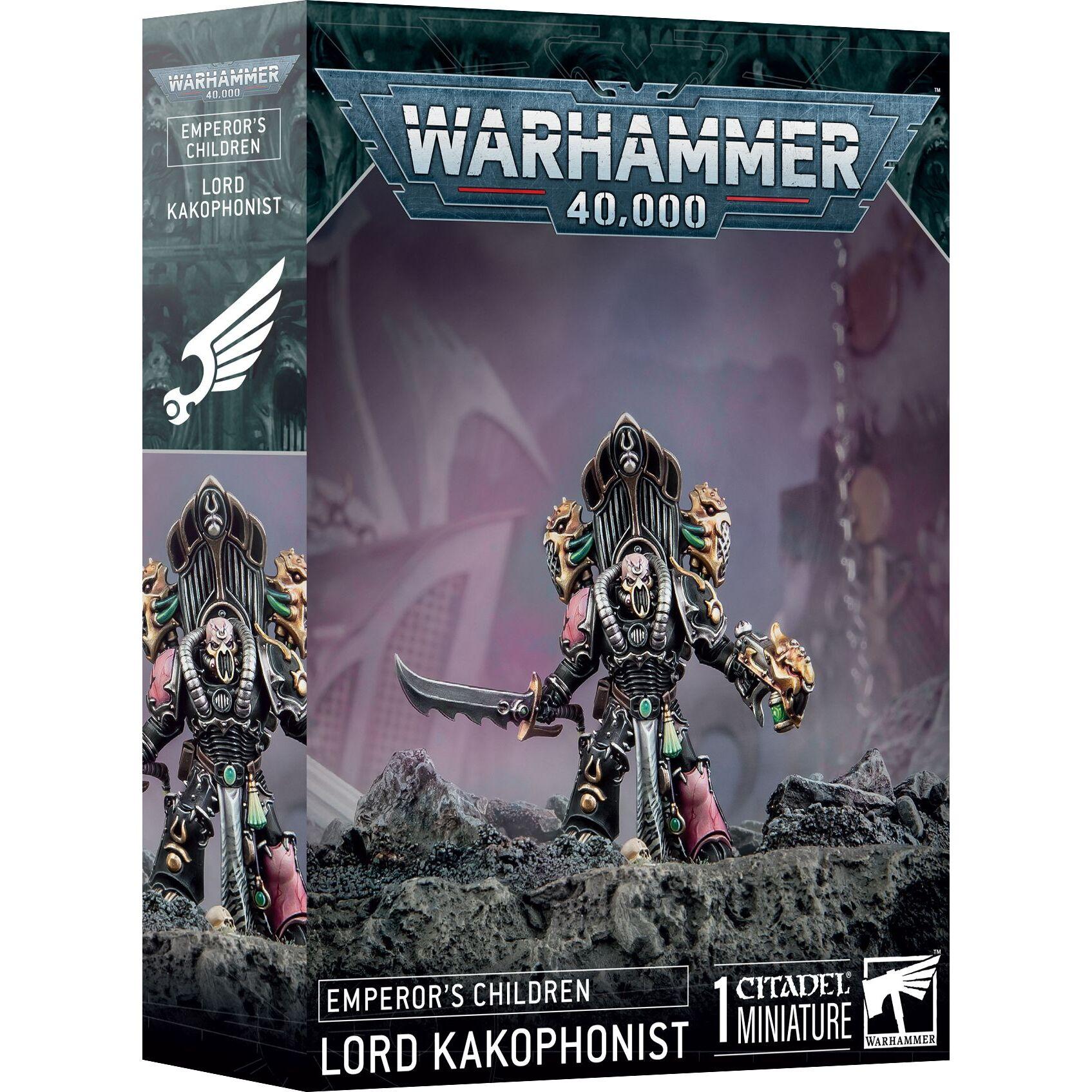 5011921225927 - Figurine Warhammer 40k - SMC Emperors Children Seigneur Kakophoniste