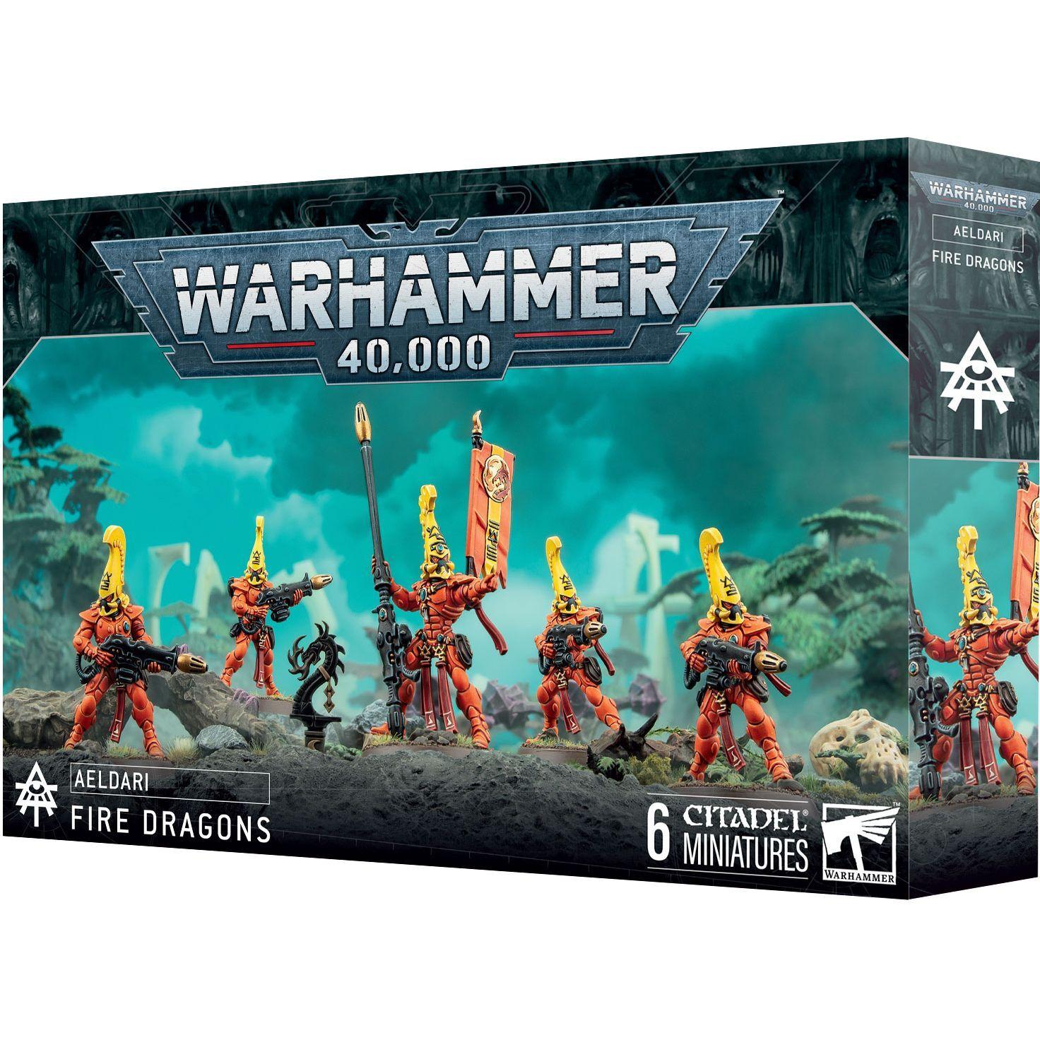 5011921225644 - Figurine Warhammer 40k - Aeldari Dragon Flamboyants