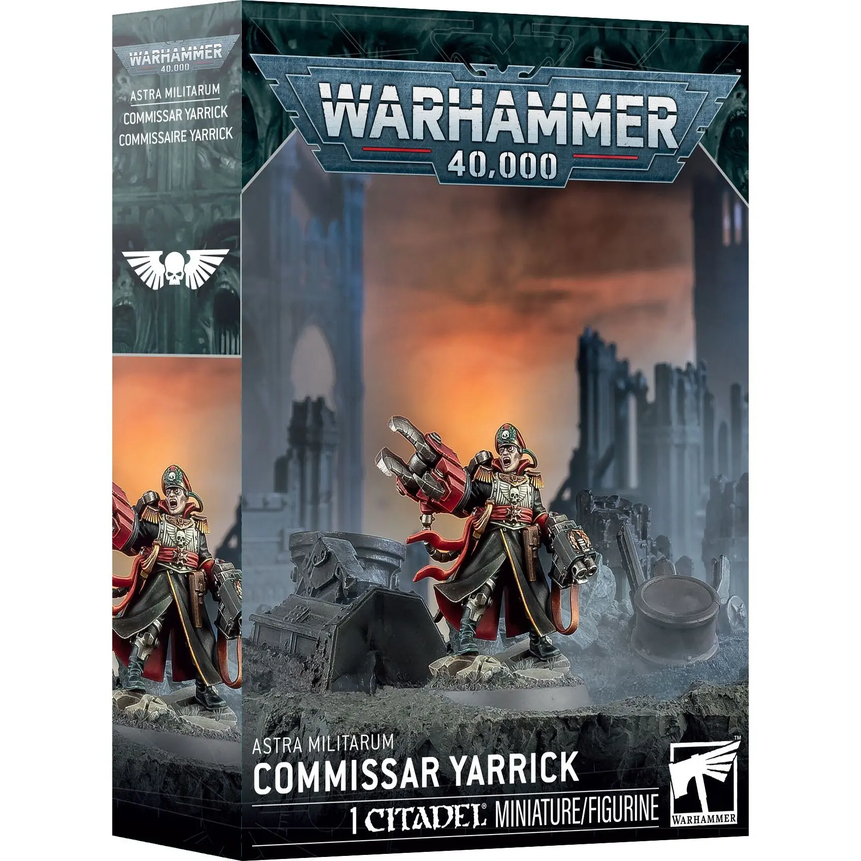 Figurine Games Workshop Warhammer 40k - Astra Militarum Commissaire Yarrick