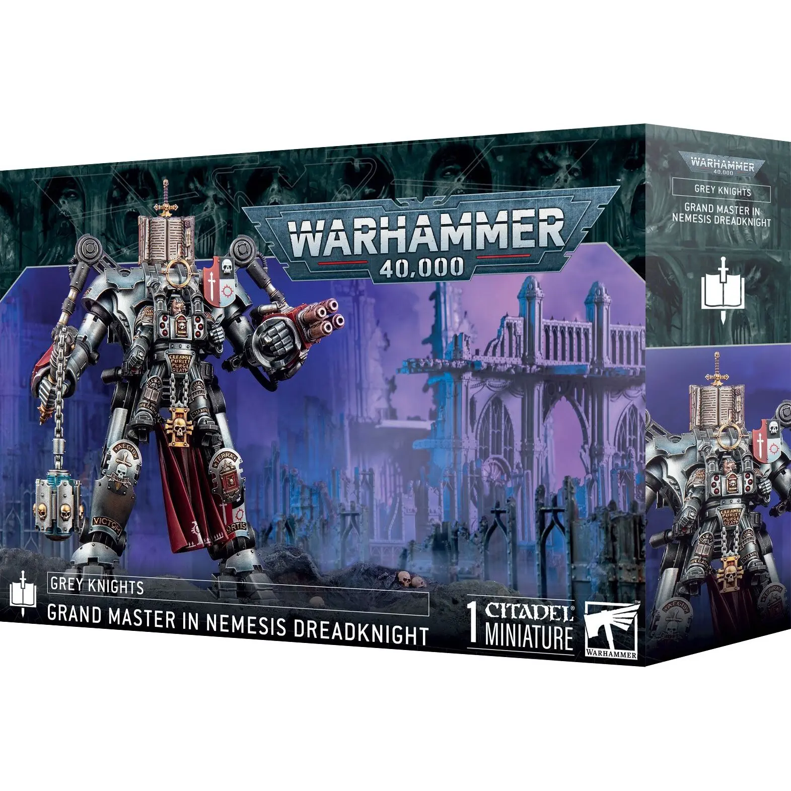 Figurine Games Workshop Warhammer 40k - Grey Knights Grand Maitre en Cuirassier Nemesis