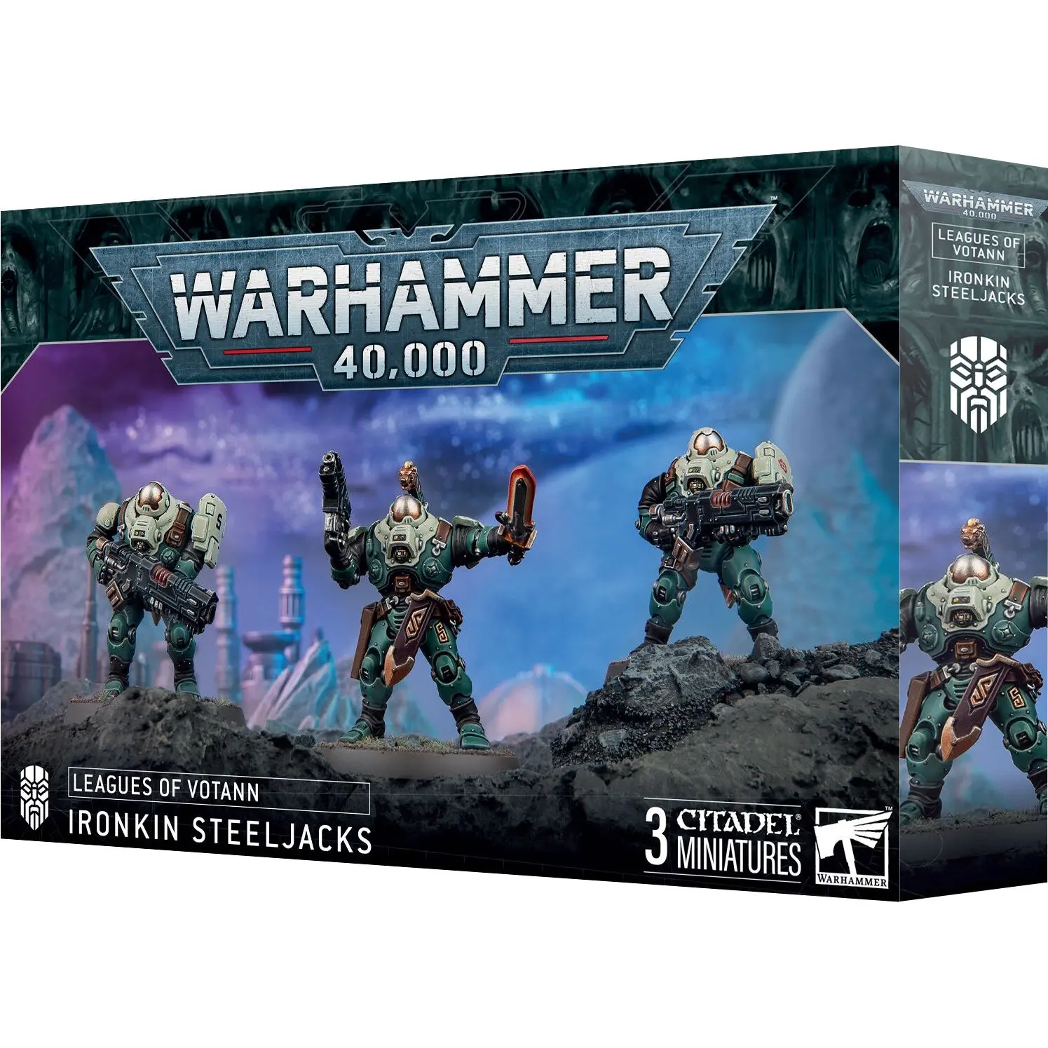 Figurine Games Workshop Warhammer 40k - Leagues of Votann Chaudronniers Cognats de Fer