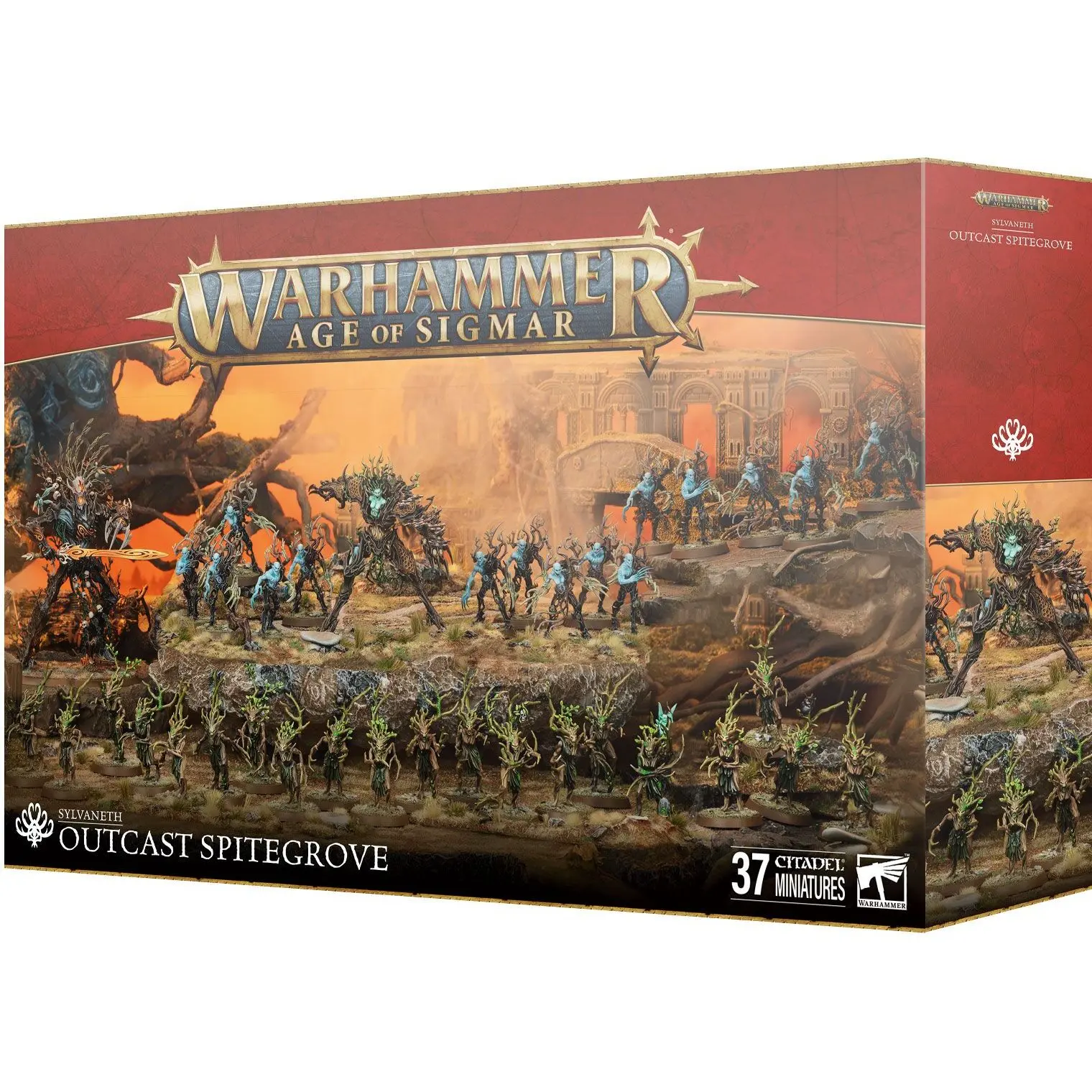 Figurine Games Workshop Warhammer AoS - Battleforce Noel 2025 Sylvaneth : Fielbosquet de Parias