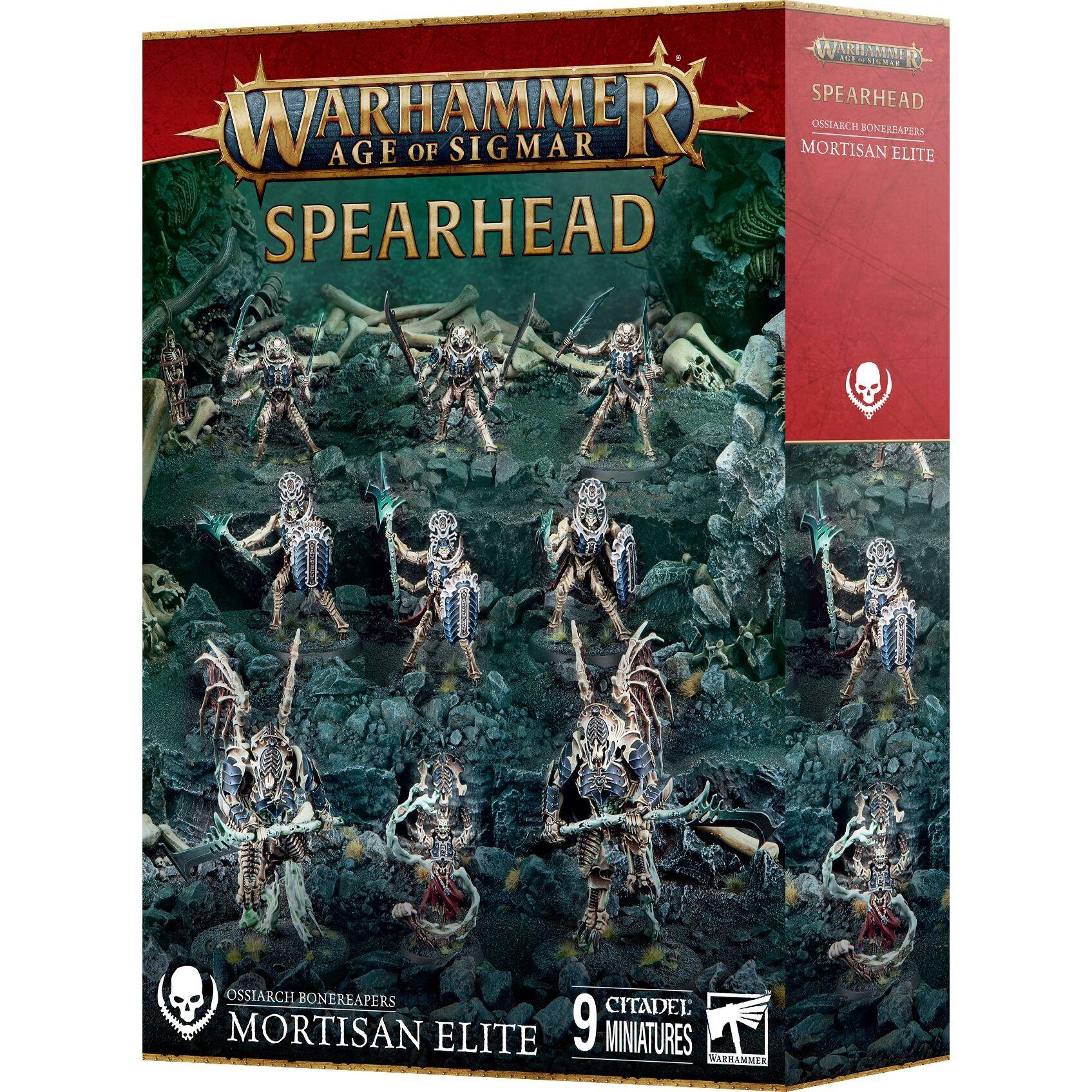 5011921249305 - Figurine Warhammer AoS - Spearhead Ossiarch Bonereapers (2025)
