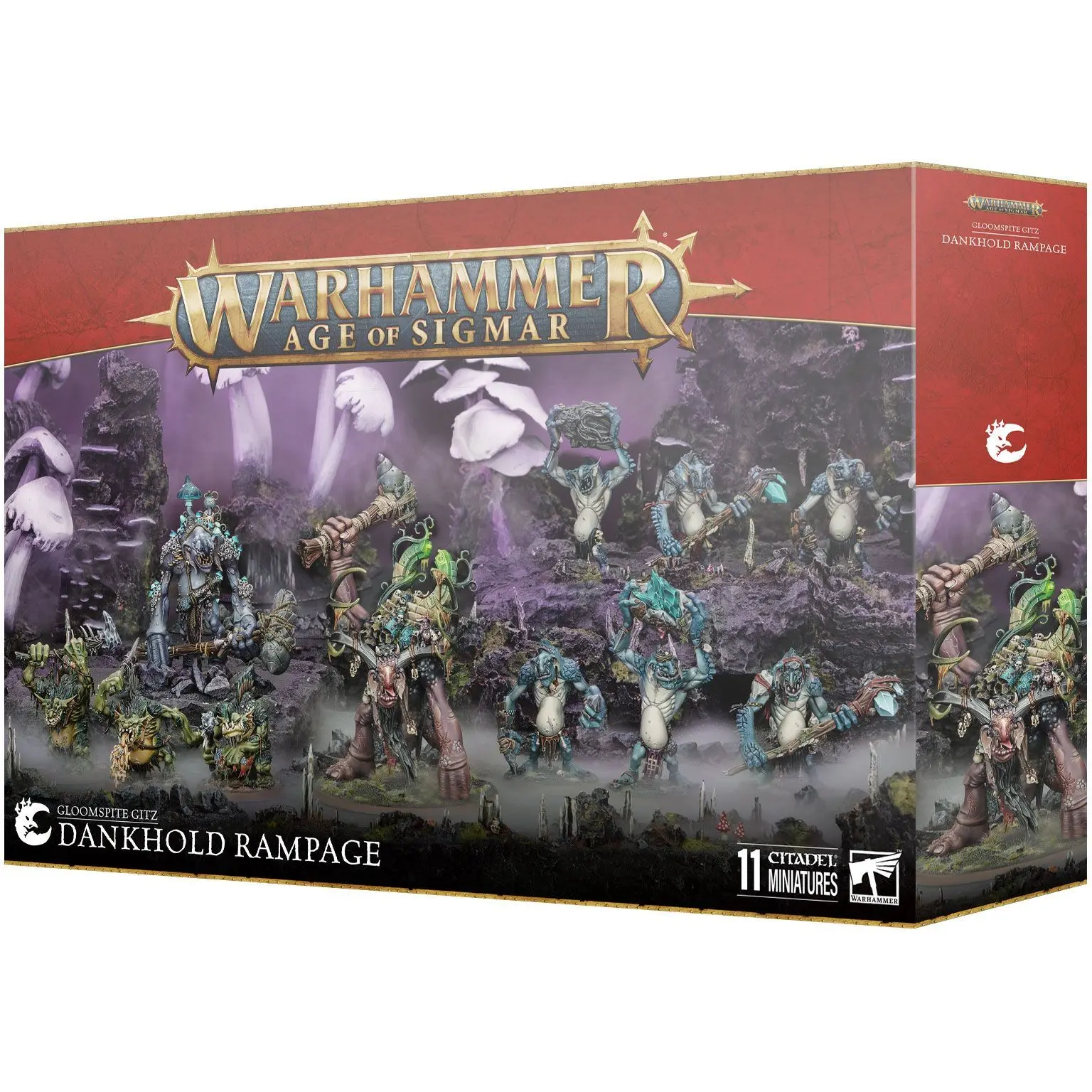 Figurine Games Workshop Warhammer AoS - Battleforce Noel 2025 Gloomspite Gitz : Saccage de Moit'Gite