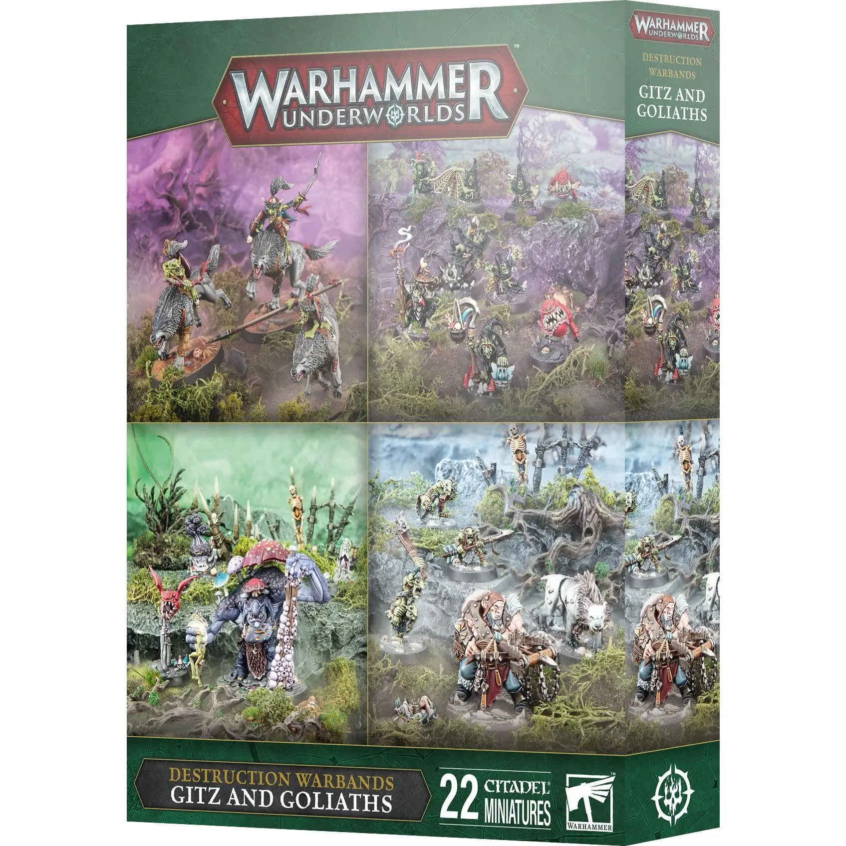Figurine Games Workshop Warhammer Underworlds : Bandes de la Destruction : Colosses et Avortons